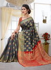 NP 9145 Fancy Designer Festive Wear Silk weaving Heavy saree Collection